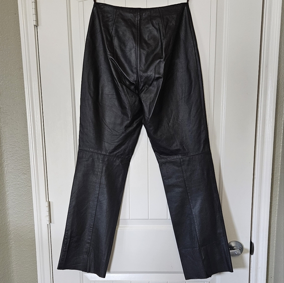 Kenneth Cole Genuine Leather Pants - Picture 5 of 5